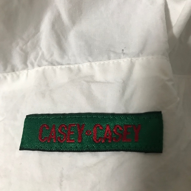 CASEY CASEY(ケイシーケイシー)のcasey casey  ペーパーコットンギャザーワンピース レディースのワンピース(ロングワンピース/マキシワンピース)の商品写真