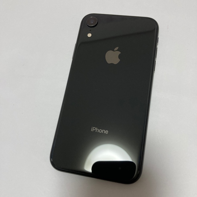 Apple iphoneXR 64G SIMフリー BLACK 美品 即納品 スマホ/家電 