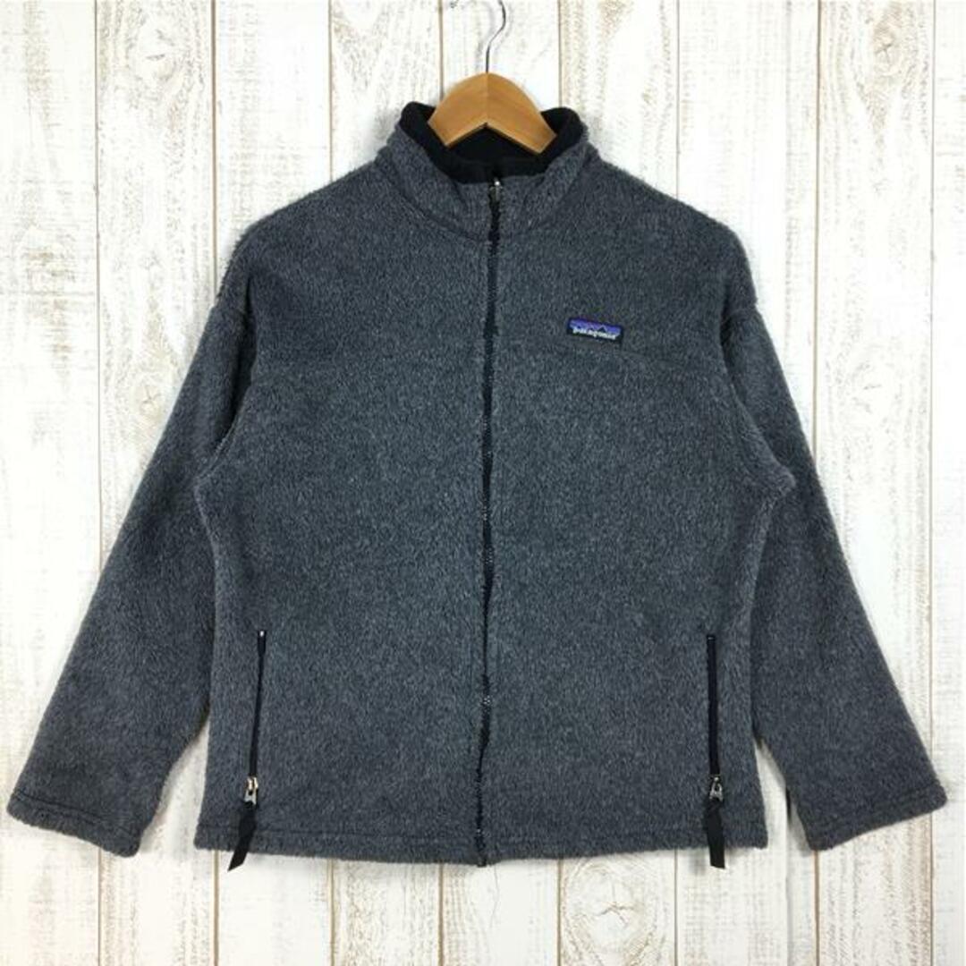 KIDs 14  パタゴニア 2001 キッズ R2 ジャケット Kids R2 Jacket 生産終了モデル 入手困難 PATAGONIA 64800 Charcoal / Black グレー系