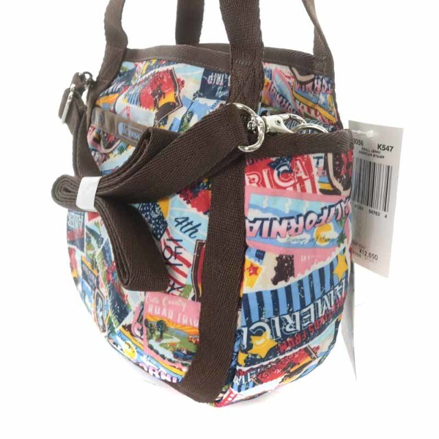 LeSportsac(レスポートサック)のLesportSAC SMALL JENNI AMERICAN STAMP レディースのバッグ(ハンドバッグ)の商品写真