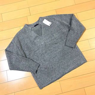 アーバンリサーチロッソ(URBAN RESEARCH ROSSO)のURBAN RESEARCH キーネックニットプルオーバー　新品(ニット/セーター)