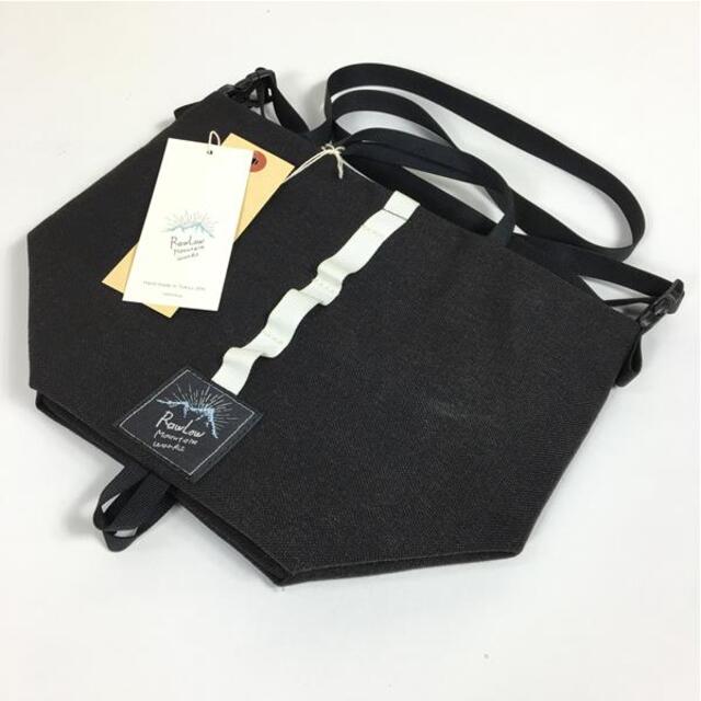 ロウロウマウンテンワークス タビチビトート TabiTibi Tote コーデュラナイロン サコッシュ ショルダーバッグ サッチェル ポーチ RAWLOW MOUNTAIN WORKS Black ブラック系