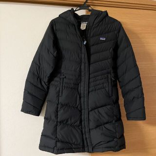 パタゴニア(patagonia)のパタゴニア　ロングダウン　ブラック(ダウンコート)