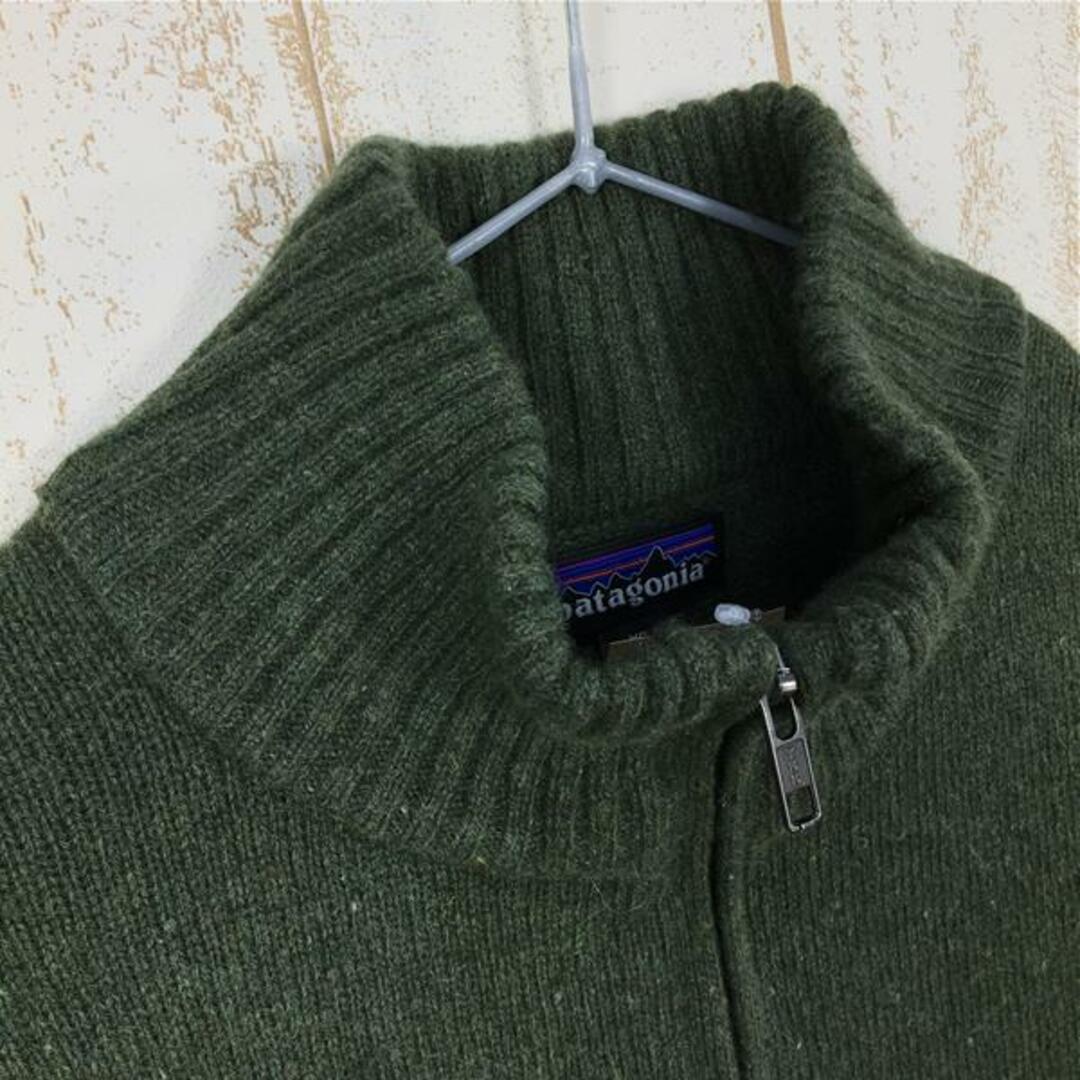 patagonia(パタゴニア)のMENs XS  パタゴニア マーロウウール 1/4ジップ セーター Merlow Wool 1/4-Zip Sweater 生産終了モデル 入手困難 PATAGONIA 50355 グリーン系 メンズのメンズ その他(その他)の商品写真