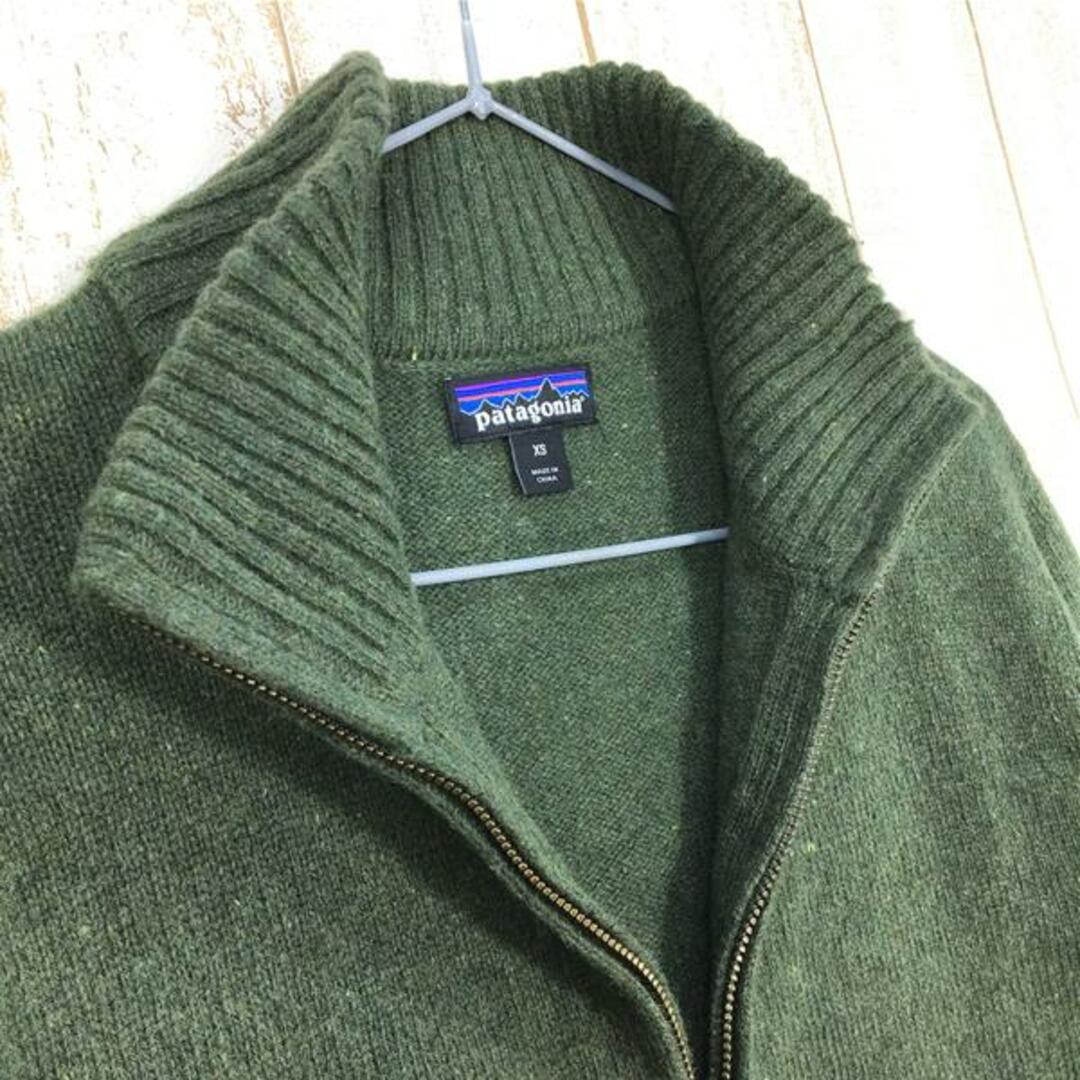 patagonia(パタゴニア)のMENs XS  パタゴニア マーロウウール 1/4ジップ セーター Merlow Wool 1/4-Zip Sweater 生産終了モデル 入手困難 PATAGONIA 50355 グリーン系 メンズのメンズ その他(その他)の商品写真