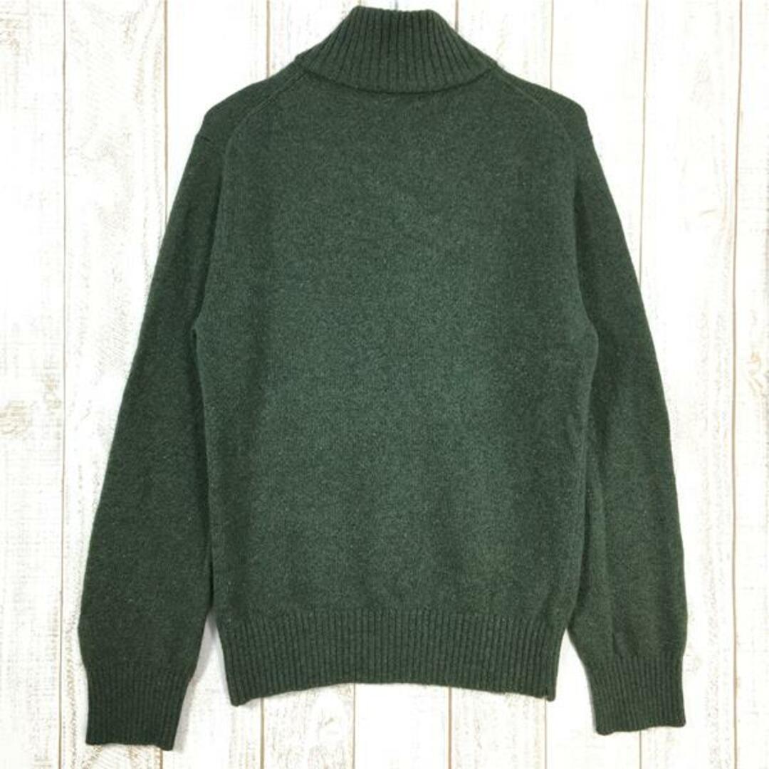 patagonia(パタゴニア)のMENs XS  パタゴニア マーロウウール 1/4ジップ セーター Merlow Wool 1/4-Zip Sweater 生産終了モデル 入手困難 PATAGONIA 50355 グリーン系 メンズのメンズ その他(その他)の商品写真