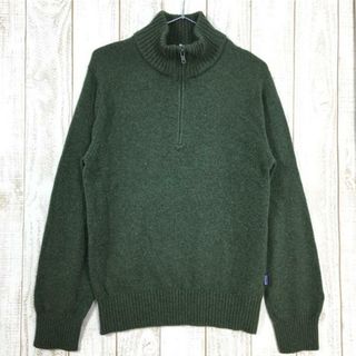 パタゴニア(patagonia)のMENs XS  パタゴニア マーロウウール 1/4ジップ セーター Merlow Wool 1/4-Zip Sweater 生産終了モデル 入手困難 PATAGONIA 50355 グリーン系(その他)