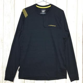 スポルティバ(LA SPORTIVA)のMENs M  スポルティバ ツアー ロングスリーブ クルー Tour Long Sleeve Crew Tシャツ SPORTIVA L13 ブラック系(その他)