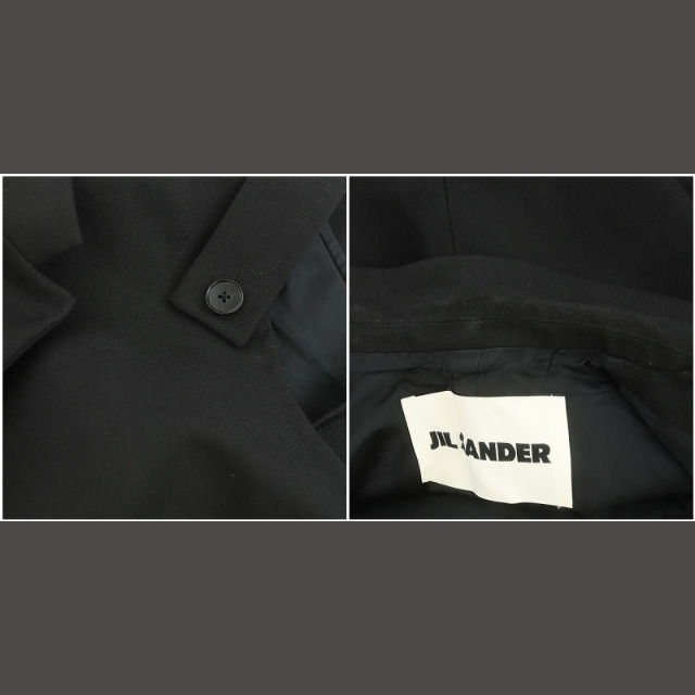 Jil Sander(ジルサンダー)のジルサンダー JSMQ460701 ノースリーブテーラードジャケット 46 黒 メンズのジャケット/アウター(テーラードジャケット)の商品写真