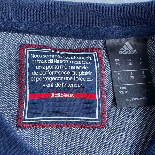 adidas(アディダス)の激レア! adidas EURO2016 フランス代表 ALLBLUES メンズのトップス(スウェット)の商品写真