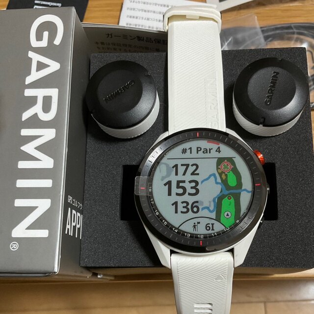 GARMIN(ガーミン) ゴルフナビ GPS Approach S62 ホワイト 超格安価格