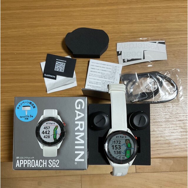 GARMIN Approach S62 黒 美品-