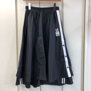 アディダス(adidas)の美品 adidas ADIBREAK フレアロングスカート(M)(ロングスカート)