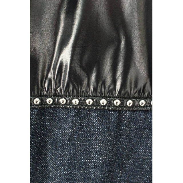 MONCLER(モンクレール)のモンクレール BLUEGRASS ナイロン切り替えデニムジャケット メンズ 2 メンズのジャケット/アウター(Gジャン/デニムジャケット)の商品写真