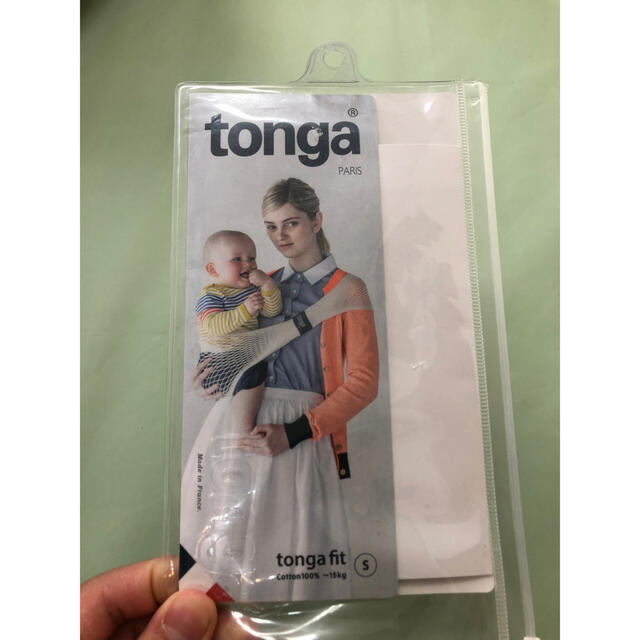 tonga(トンガ)のtonga 抱っこ紐　お値下げしました(^ ^) キッズ/ベビー/マタニティの外出/移動用品(抱っこひも/おんぶひも)の商品写真