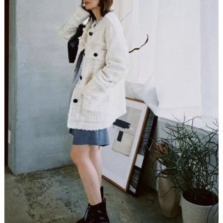 CLANE - CLANE NO COLOR TWEED JACKET 新品の通販 by t's shop|クラネ