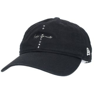 ヨウジヤマモト(Yohji Yamamoto)のヨウジヤマモト ×ニューエラ NewEra HD-H52-976 ロゴ刺繍ベースボールキャップ メンズ(帽子)