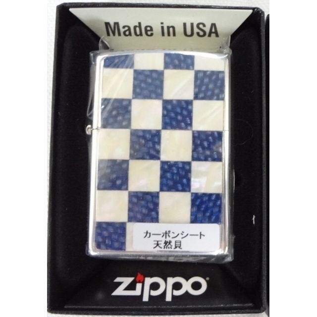 ZIPPO(ジッポー)の新品　ZIPPO　カーボン シェル　2SISHELL-CBB　定価13200円 メンズのファッション小物(タバコグッズ)の商品写真