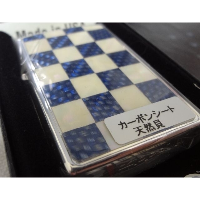 ZIPPO(ジッポー)の新品　ZIPPO　カーボン シェル　2SISHELL-CBB　定価13200円 メンズのファッション小物(タバコグッズ)の商品写真