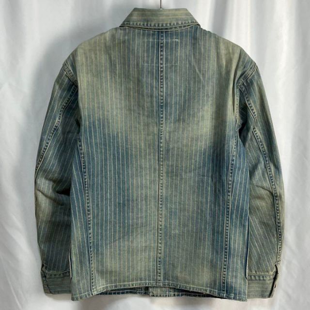 【極美品】RRL INDIGO WABASH COVERALL デニムジャケット