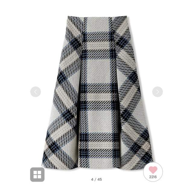 新品✨SNIDEL スナイデル ロービングチェックスカート