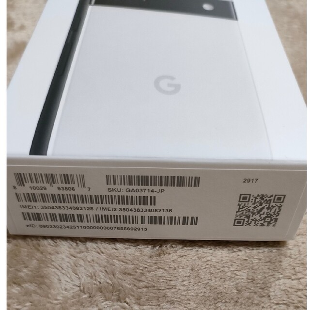 Google Pixel6a　新品未使用