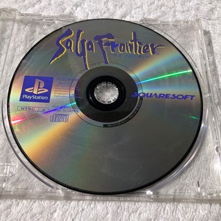 プレイステーション(PlayStation)のPS サガフロンティア　ジャンク品(家庭用ゲームソフト)