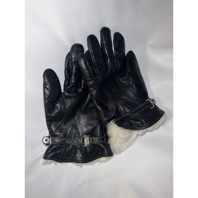 vintage leather globe メンズのファッション小物(手袋)の商品写真