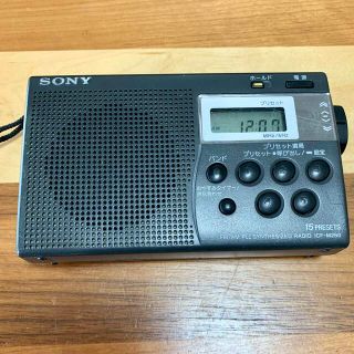 SONY ICF-M260 ポータブルラジオ(ラジオ)