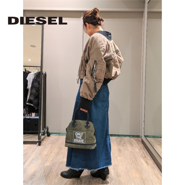 美品❗️ DIESEL バックロゴデニムジャンパー/ブルゾン/ジャケット