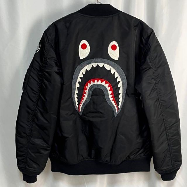 ▪️商品名A BATHING APE シャーク MA-1 SHARK フライトジャケット