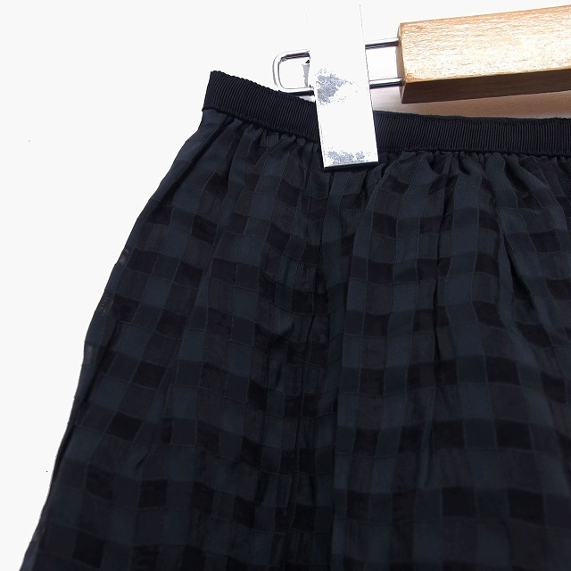 ABAHOUSE(アバハウス)のアバハウス ABAHOUSE Labe フレア スカート ミニ 膝上 チュール レディースのスカート(ミニスカート)の商品写真