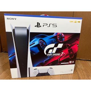 プレイステーション(PlayStation)のPlayStation5 グランツーリスモ7 同梱版 CFIJ-10002(家庭用ゲーム機本体)