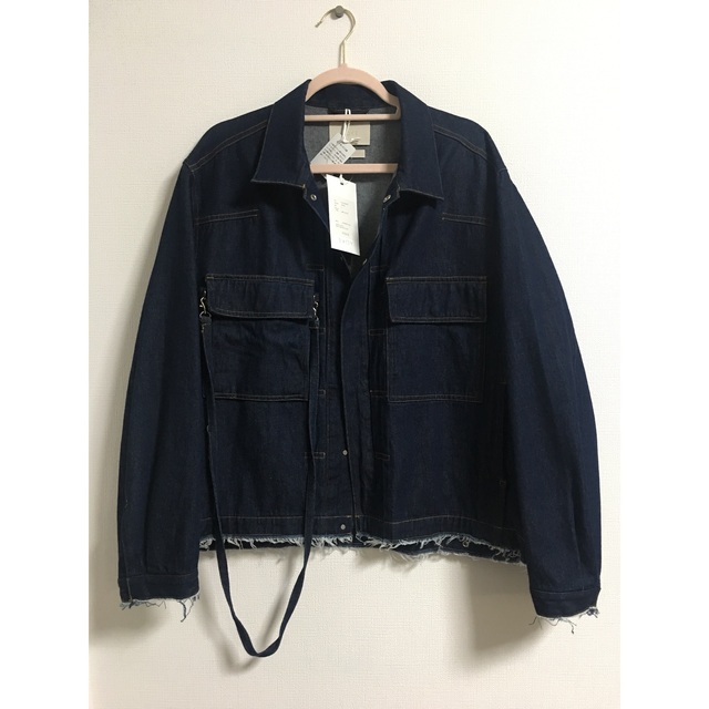 COMOLI(コモリ)の【新品】YOKE 21AW  ヨーク デニムジャケット Gジャン サイズ2 メンズのジャケット/アウター(Gジャン/デニムジャケット)の商品写真