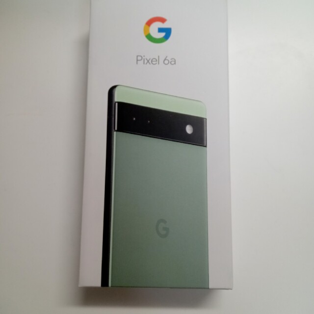 Google Pixel6a新品本体スマートフォン/携帯電話