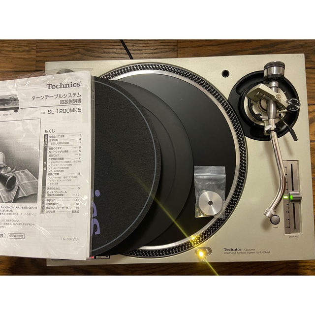 Technics SL-1200MK5 S ターンテーブル1台 　 　 楽器のDJ機器(ターンテーブル)の商品写真