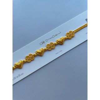 クルチアーニ(Cruciani)のcruciani【新品】【イエロー】(ブレスレット/バングル)