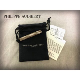 PHILIPPE AUDIBERT 完売品レア　ゴールドデザインピンヘアクリップ