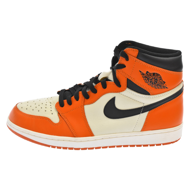 高価値セリー NIKE - NIKE ナイキ エアジョーダン1 シャッタードバック