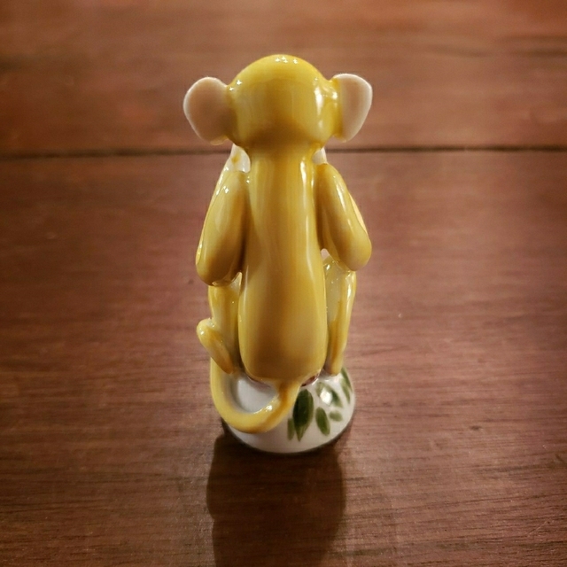 マイセン MEISSEN 干支 申 猿 サル 置物 未使用 箱キズあり - 置物