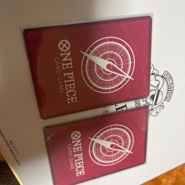 ONE PIECE(ワンピース)のワンピースカード　頂上決戦　ゼット　Lリーダー　2枚セット エンタメ/ホビーのアニメグッズ(カード)の商品写真