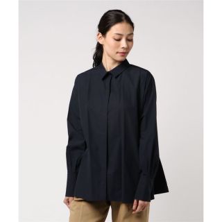 ネストローブ(nest Robe)のMIDIUMISOLIDミディウミソリッド　Aライン シャツ 新品　タグ付き(シャツ/ブラウス(長袖/七分))