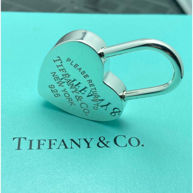 Tiffany& Co. ティファニー ハートロック チャームSV925 - キーホルダー