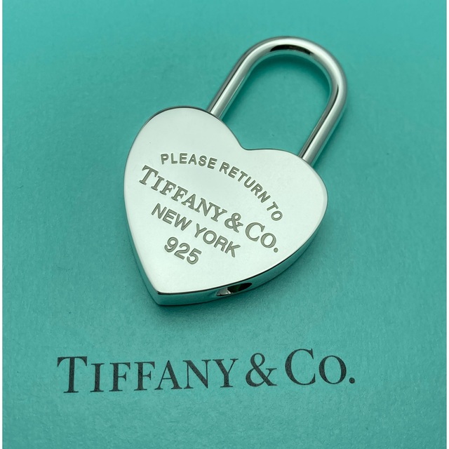 Tiffany& Co. ティファニー ハートロック チャームSV925 - キーホルダー