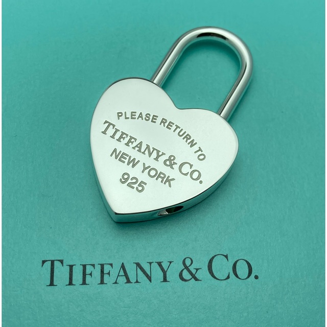 Tiffany ハートロックキーホルダー