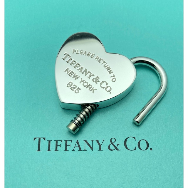 Tiffany& Co. ティファニー ハートロック チャームSV925 - キーホルダー