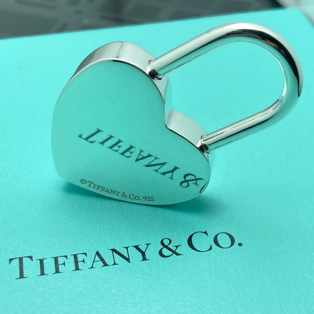 Tiffany& Co. ティファニー ハートロック チャームSV925 - キーホルダー