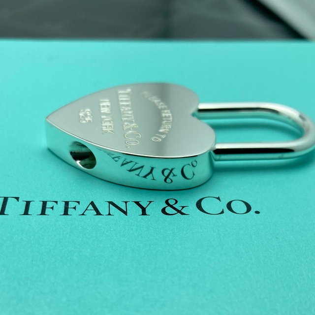 Tiffany& Co. ティファニー ハートロック チャームSV925 - キーホルダー
