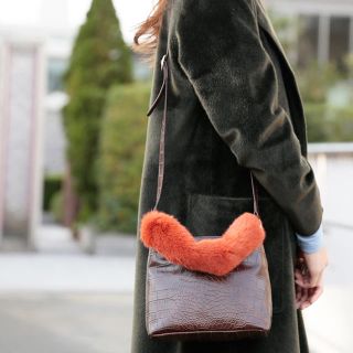 アメリヴィンテージ(Ameri VINTAGE)の新品♡ameri vintage♡COLOR FUR SHOULDER BAG(ショルダーバッグ)