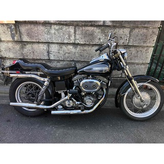 ハーレーダビッドソン(Harley Davidson)の1972年FX1200 ショベルヘッド スーパーグライドボートテール 車検3年弱(車体)